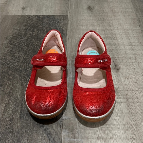 Livie & Luca Other - Livie & Luca Metallic Red Mary Jane size 10
